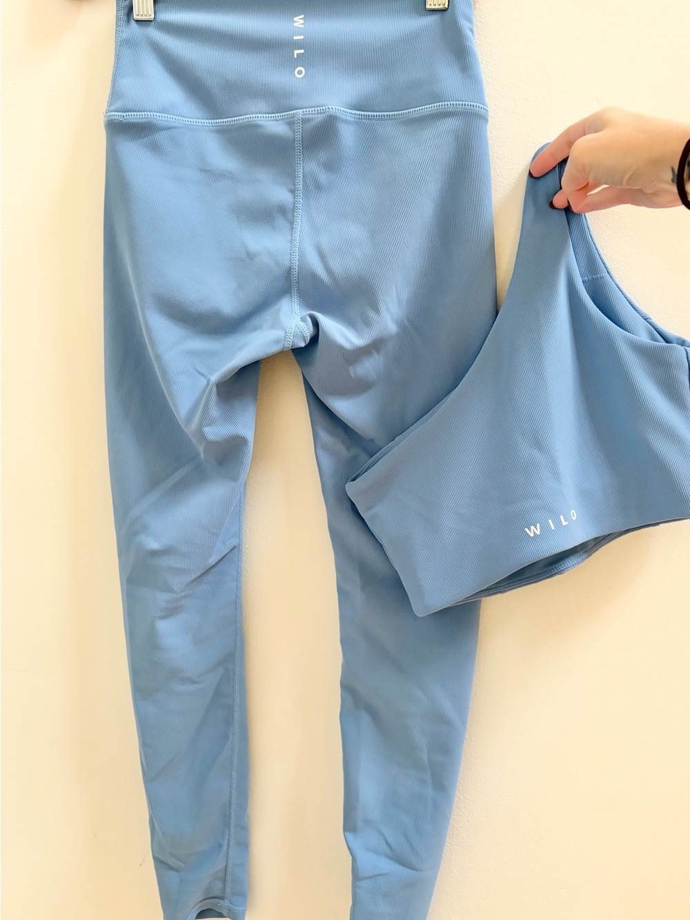 WILO RIBBED MATCHING ACTIVEWEAR SET - Picture 5 of 5